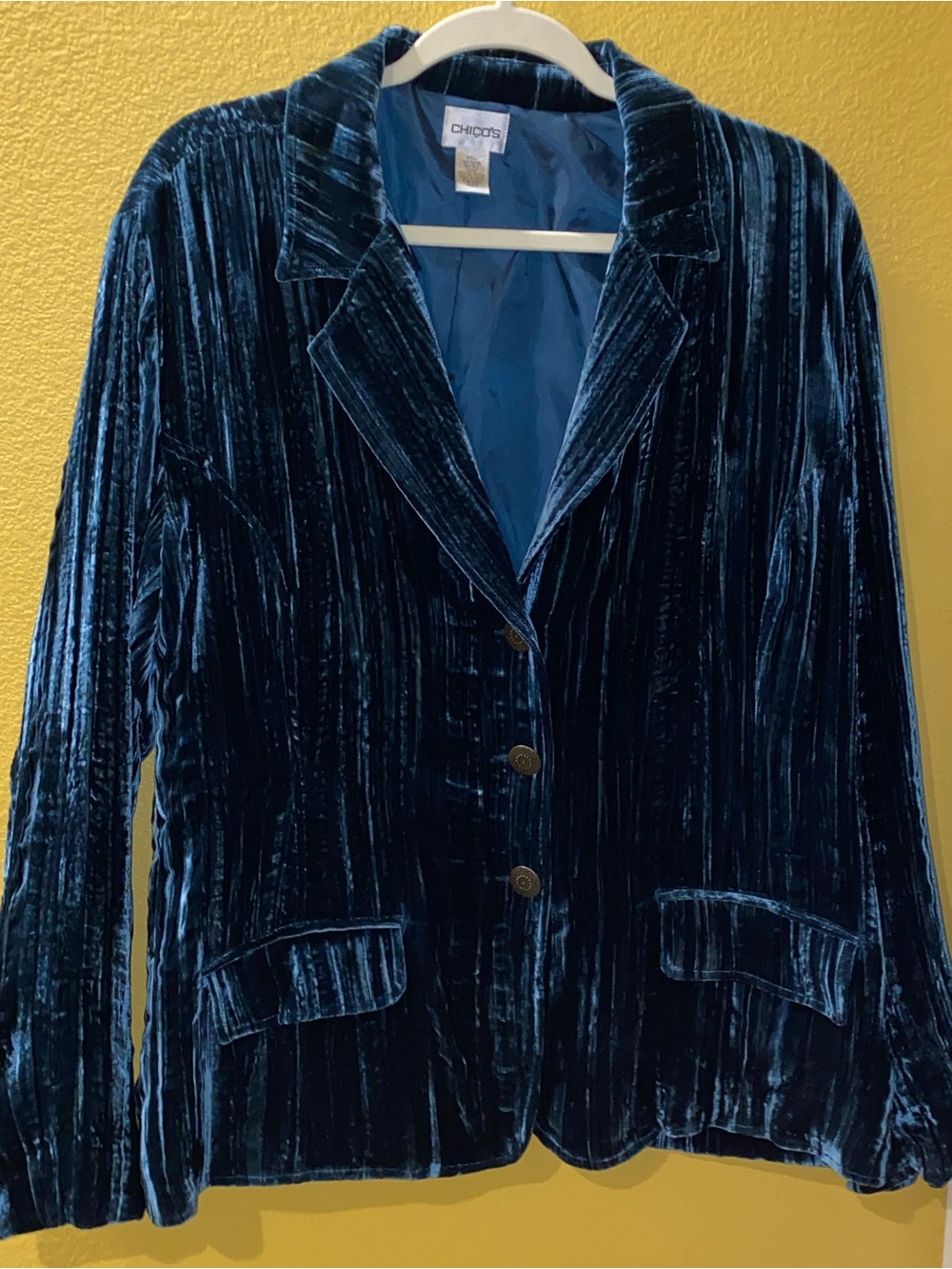 Chico's Textured Boswell Blazer